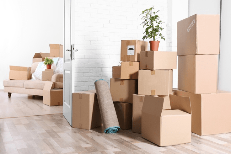 moving boxes - preparing to move